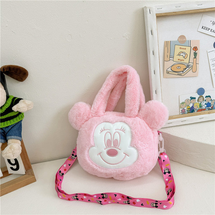 Wholesale cute cartoon plush handbag JDC-HB-RongT007