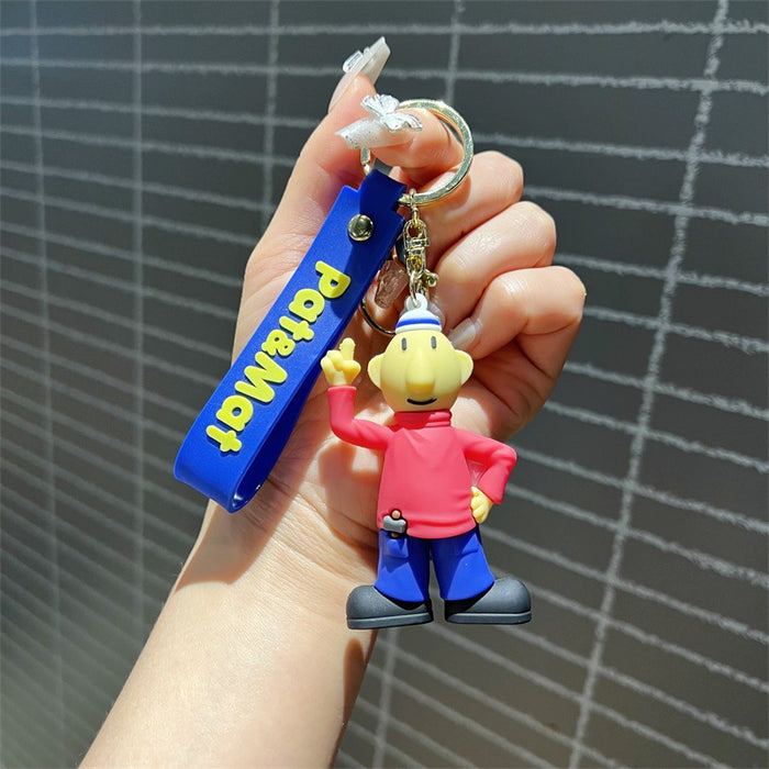 Wholesale Creative Cartoon PVC Keychains JDC-KC-JinB005