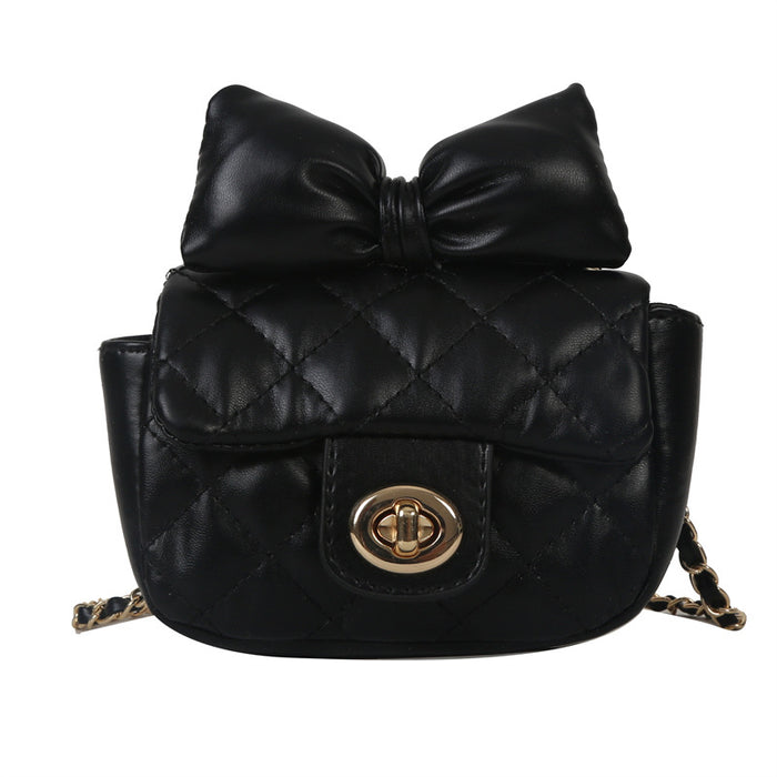 Wholesale PU Bowknot Mini Chain Messenger Bag JDC-SD-MingShuo020