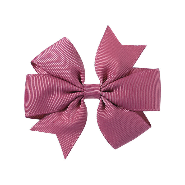 Wholesale Six Ears Solid Color Ribbed Fishtail Bow Set JDC-HC-Xiane022