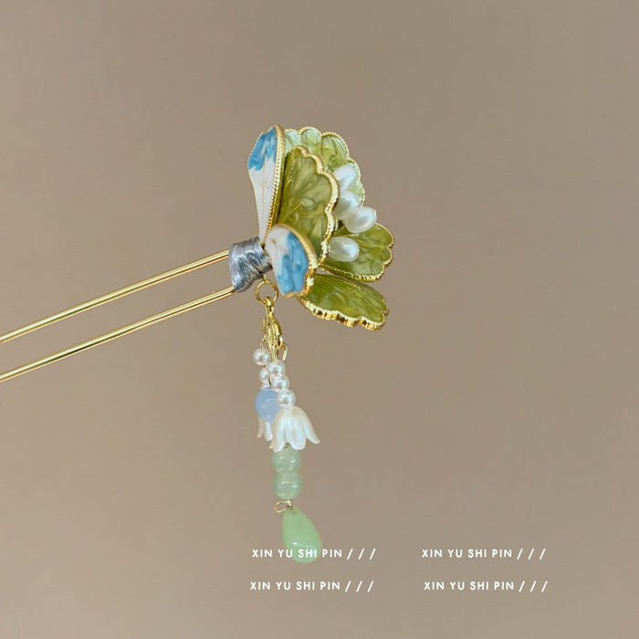 Wholesale Flower hairpin design, niche design, retro outfit, matching accessories