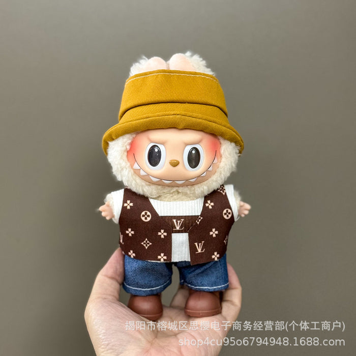 Wholesale 17cm Cartoon Doll Clothes Set