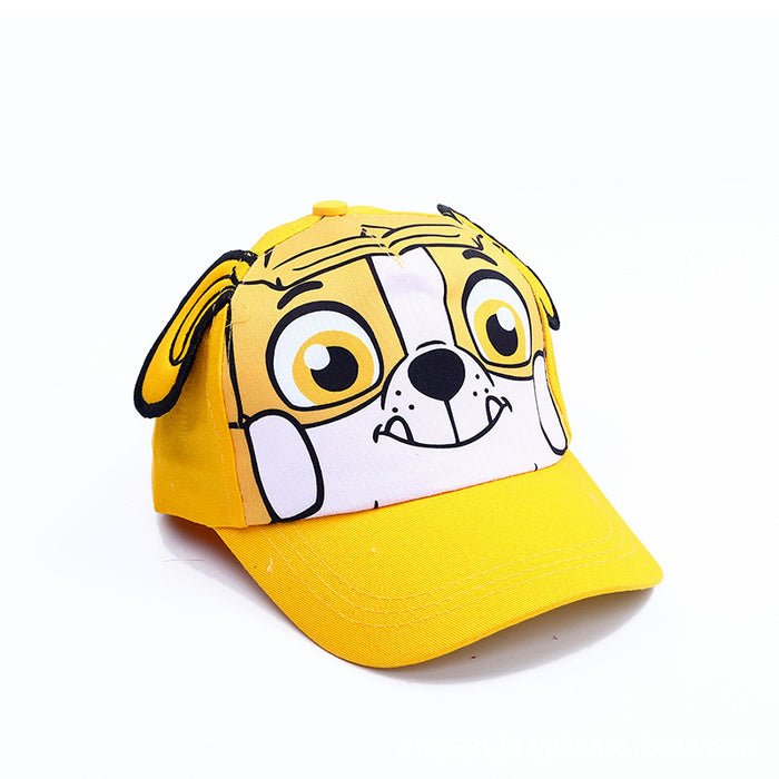 Wholesale Dog Ears Cartoon Sunscreen Breathable Children's Cotton Baseball Cap JDC-FH-XinKuan001