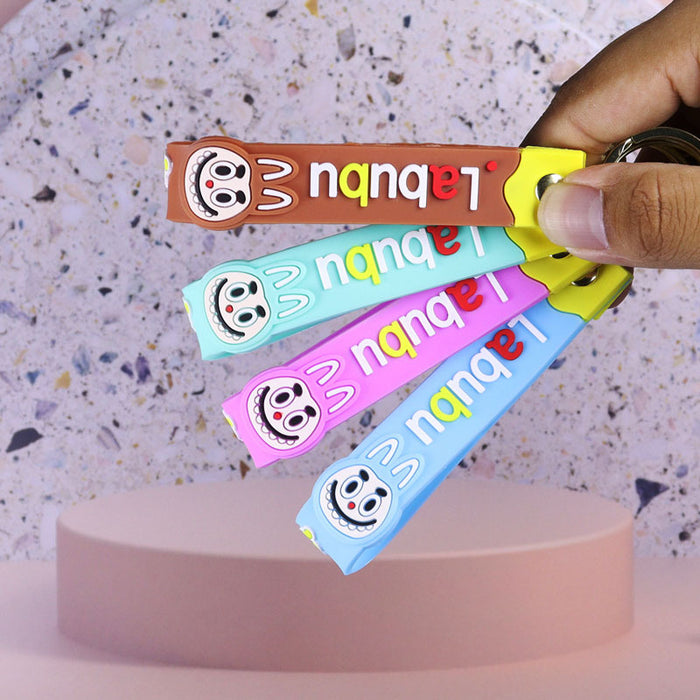 Wholesale Keychain pendant doll blind box pvc soft glue keychain couple pendant