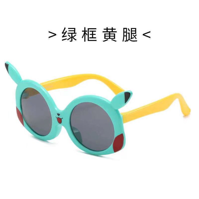 Wholesale New UV resistant sunglasses for boys and girls, baby glasses, children's sunscreen, personalized sunglasses
