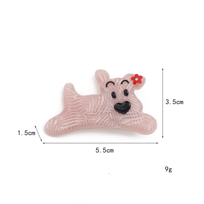 Wholesale cute puppy hair clip
