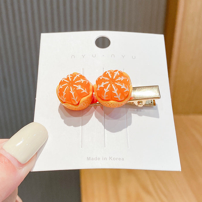 Wholesale  Cute Creative Orange Hairpin