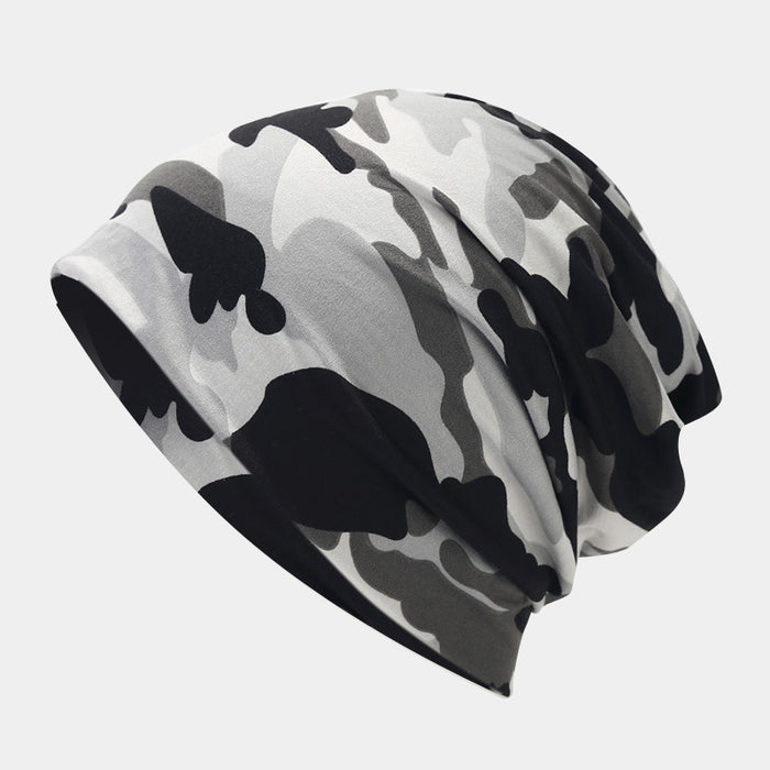 Wholesale Leopard print headf that can be used as both a Fashionhat and a neck warmer.