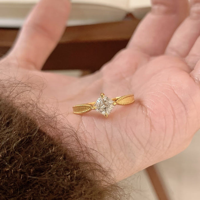 Wholesale  Ring with Enamel and Tiger's Eye Stone