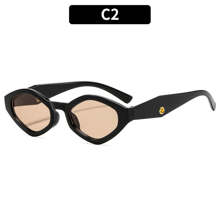 Wholesale Polygonal Sunscreen Sunglasses