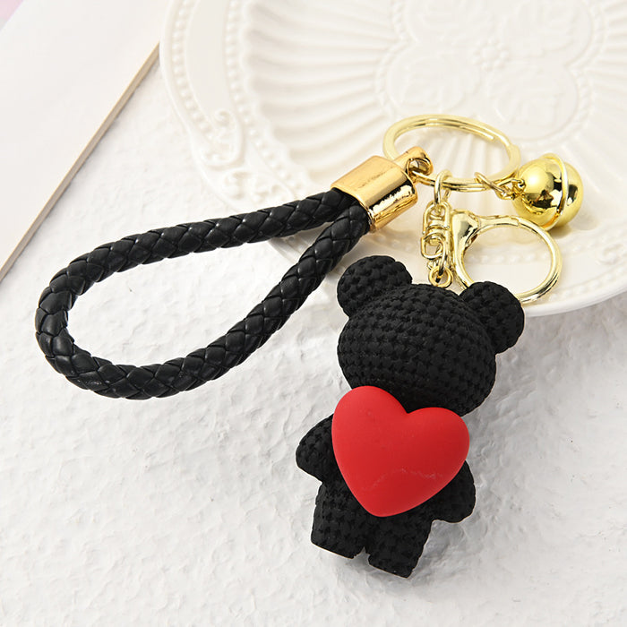 Wholesale Resin keychain cartoon doll keychain pendant backpack pendant