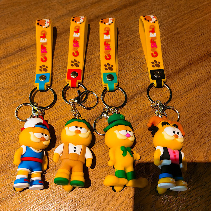 Wholesale Cartoon Doll 3D Rubber Keychain JDC-KC-Tingm073