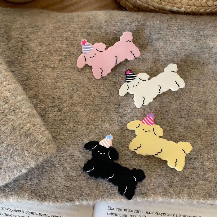 Wholesale Party hat hair clip, cute bangs clip, hairpin edge clip, hair accessory