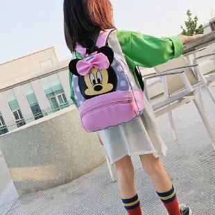 Wholesale Kindergarten School Bags Cute Boys and Girls' Bags 2-6 Years Old Cartoon Girls' Backpacks Girls' Backpacks JDC-BP-SS005