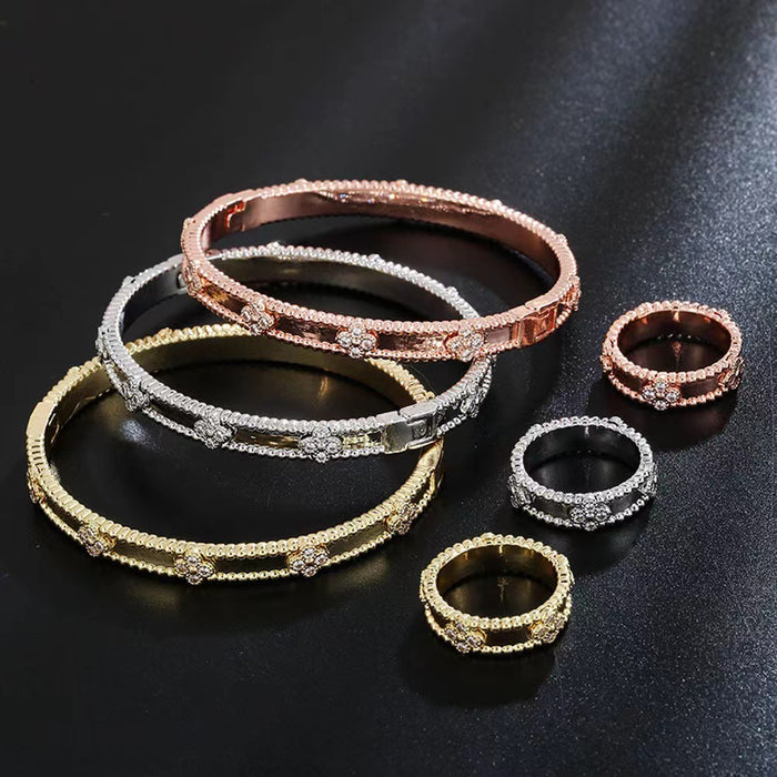 Wholesale Bracelet Rose Gold Wide Narrow Edition Bracelet