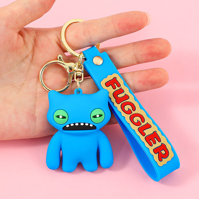 Wholesale Tooth Monster Keychain Pendant Doll