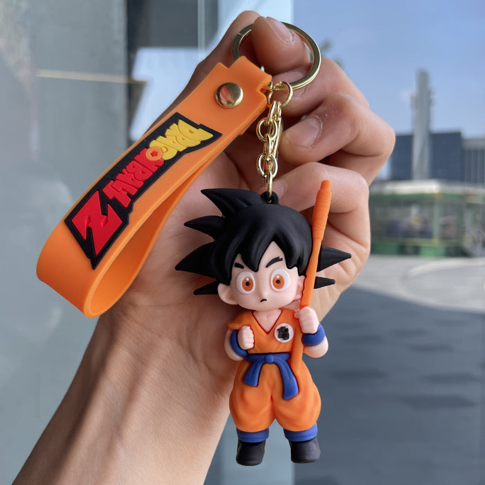 Wholesale Keychain Cartoon Doll Car Keychain Pendant Bag Pendant Baby Grabber Small Gift