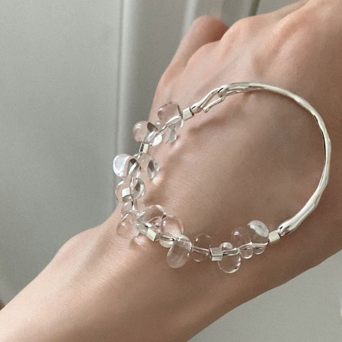 Wholesale Small scale bracelet design with high-end feel, light luxury and versatile new product accessories