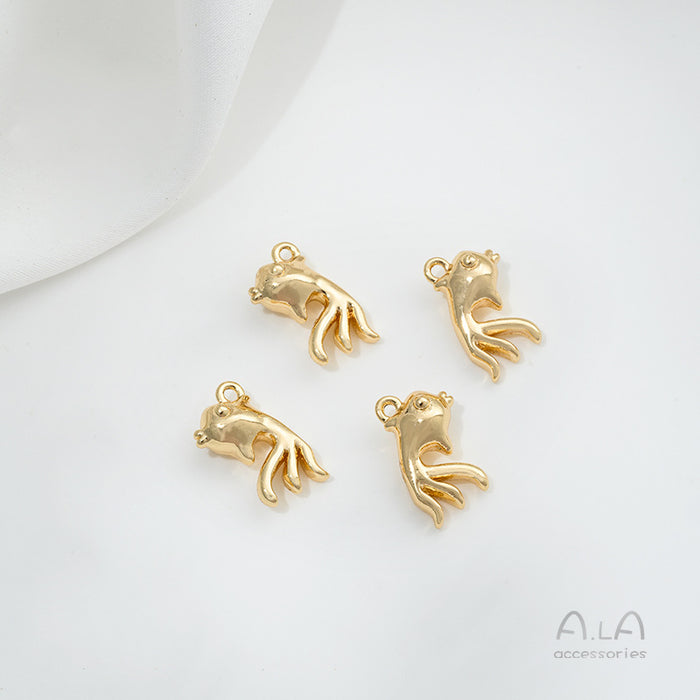 Wholesale Gold pendant, handmade bracelet, ear jewelry, pendant accessories