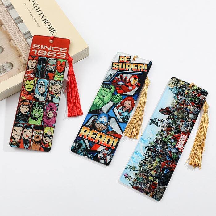 Wholesale Creative Acrylic Tassel Bookmark