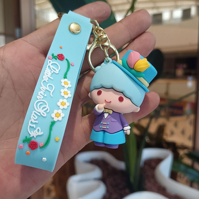 Wholesale PVC Cartoon Doll Keychain JDC-KC-KuangK020