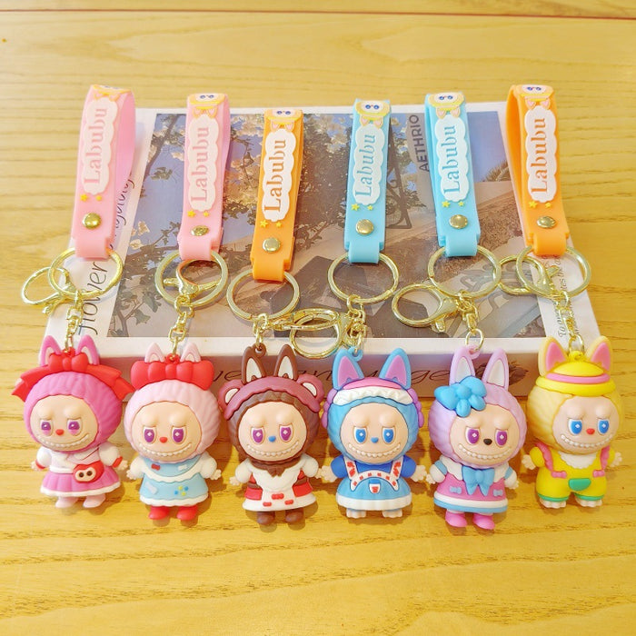 Wholesale Cartoon Keychain Cute Plush Doll Bag Pendant Small Gift