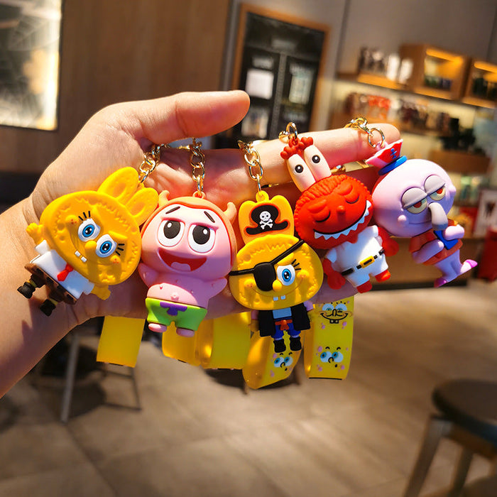 Wholesale silicone cute animation key chain （F） JDC-KC-YMeng011