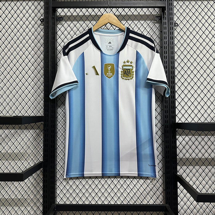 Wholesale Trendy Argentina World Cup Football Jersey # 10 Summer Polyester
