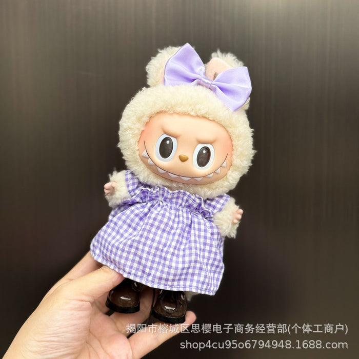 Wholesale 17cm Cartoon Doll Clothes Set
