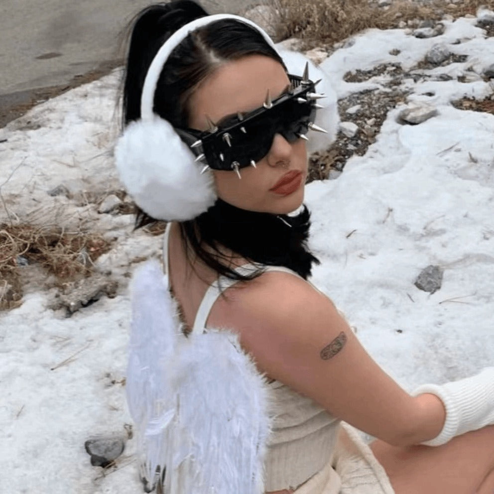 Wholesale Funny rivet sunglasses party fashion trend β JOYASDECHINA ...