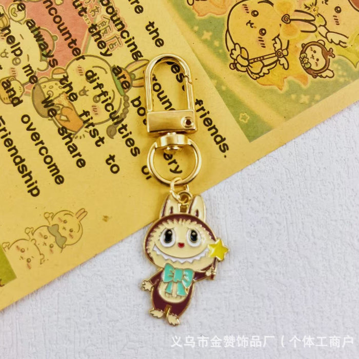 Wholesale Cartoon Couple Keychain Pendant Alloy Fashion Toy Bag Ornament Doll Cute Gift
