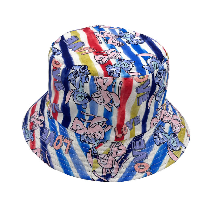 Wholesale New Graffiti Black Cartoon Printing Adult Bucket Hat JDC-FH-AXing029