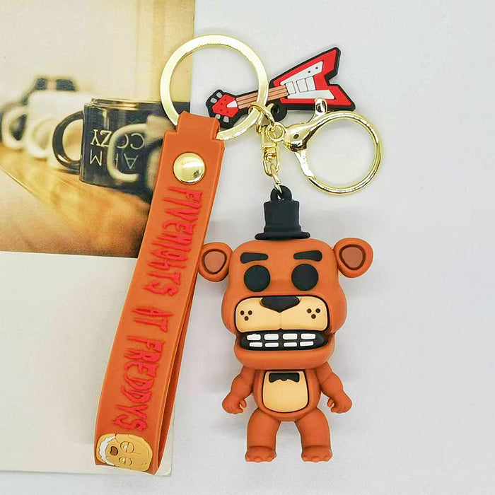 Wholesale cute moving object keychain
