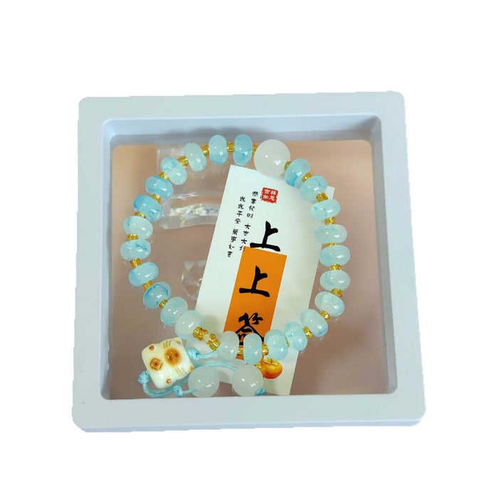 Wholesale New Ink Abacus Bead Bracelet, Tassel, Fortune Cat Bracelet