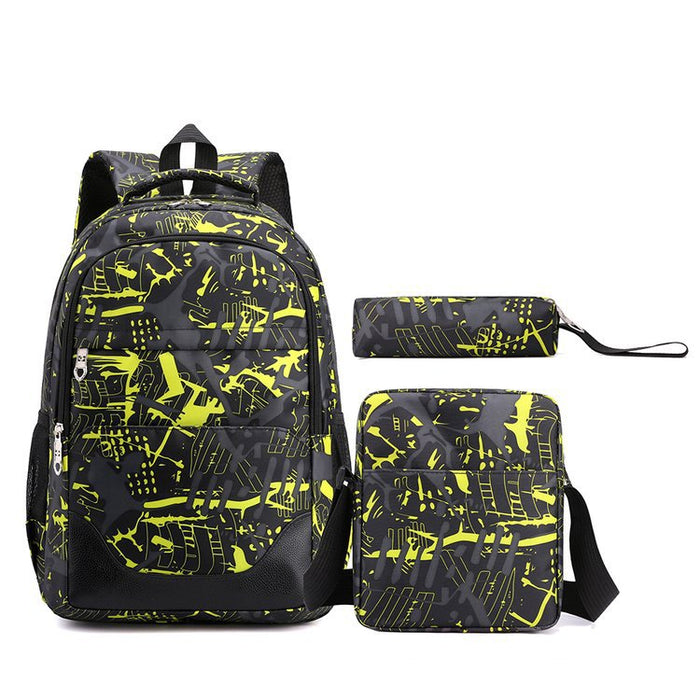Wholesale Nylon New Large Capacity Middle and High School School Bags Casual Travel Bags JDC-BP-YuanDuo033