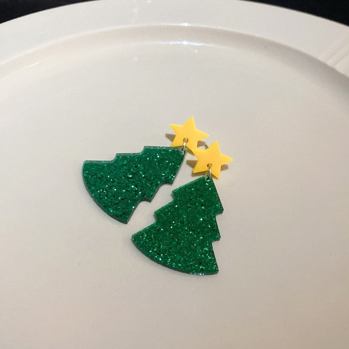 Wholesale  little devil skull heart dark earrings