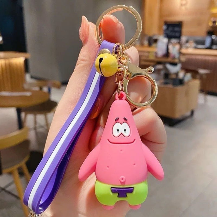 Wholesale Silicone Cartoon Doll Keychain JDC-KC-SengH001