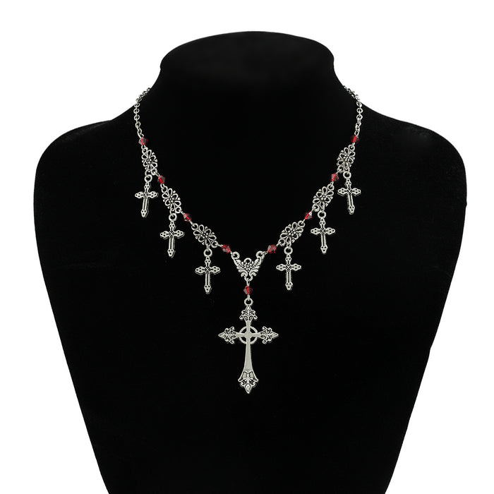 Wholesale Jewelry necklace, cross pendant, collarbone chain necklace, niche