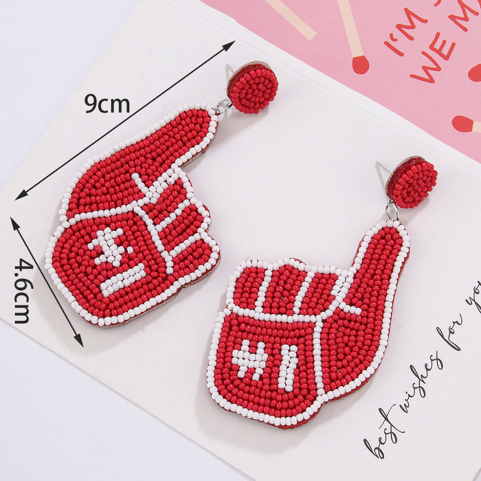 Wholesale Sports Series Earrings