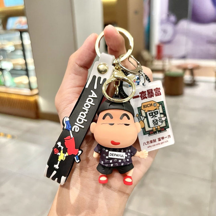 Wholesale  Key Chain Cartoon Car Key Pendant Men and Women Couple School Bag Hanging Ornaments