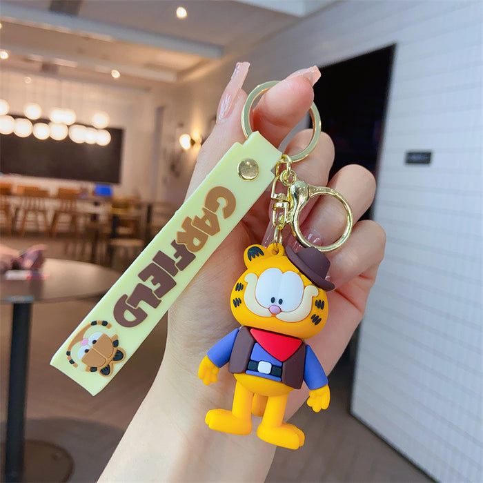 Wholesale Cute Garfield Doll Keychain JDC-KC-Many002