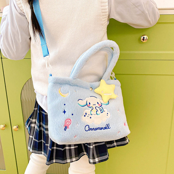 Wholesale Cartoon Plush Small Shoulder Bag for Girls Handbag