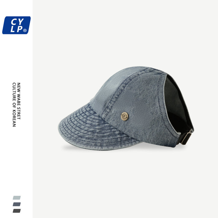 Wholesale Summer new horsetail sunscreen cap all-match breathable quick-drying cap empty sun fisherman hat