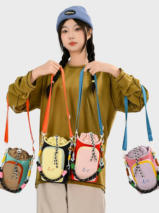 Wholesale Urban Simple Color Block Crossbody Bag Waterproof Multifunctional Accessory