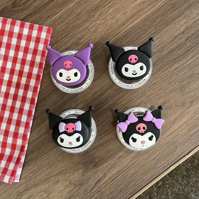 Wholesale Silicone magnetic airbag support Phone stand