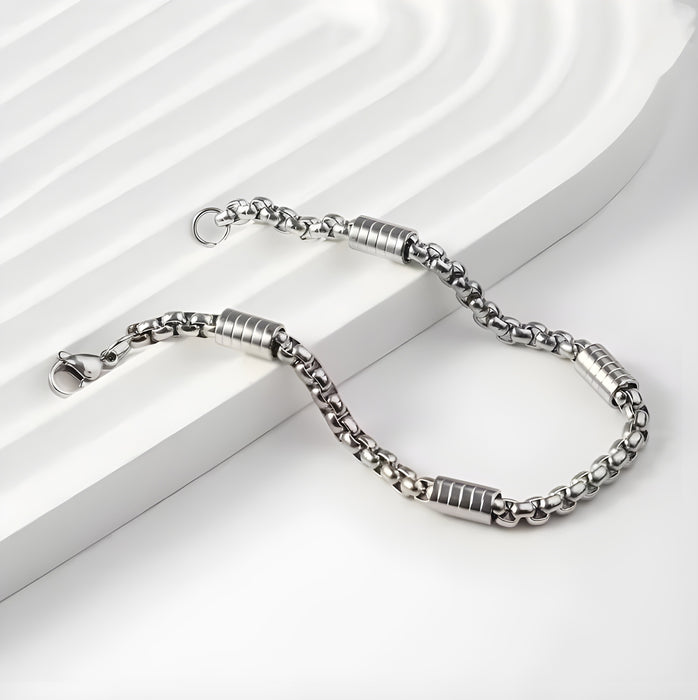 Wholesale Stainless steel bracelet Cuban chain fashionable and versatile, washable titanium steel bracelet wholesale