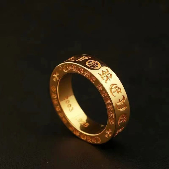 Wholesale Gilded True Love Ring, Fashionable Personalized Punk Ring, Pair Ring