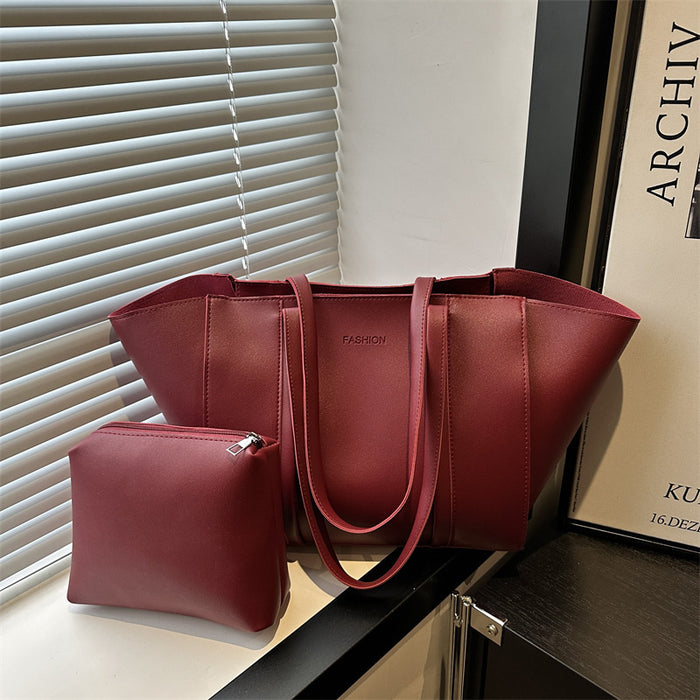 Wholesale Large-Capacity Retro Casual Simple Shoulder Bags