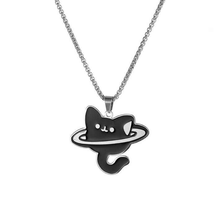 Wholesale cartoon cute stainless steel flying Necklace