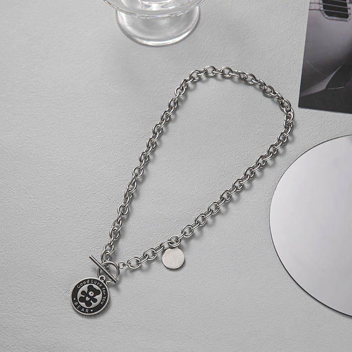 Wholesale New personalized cherry pendant collarbone chain punk necklace